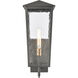 Marquis 1 Light 23 inch Matte Black Outdoor Sconce
