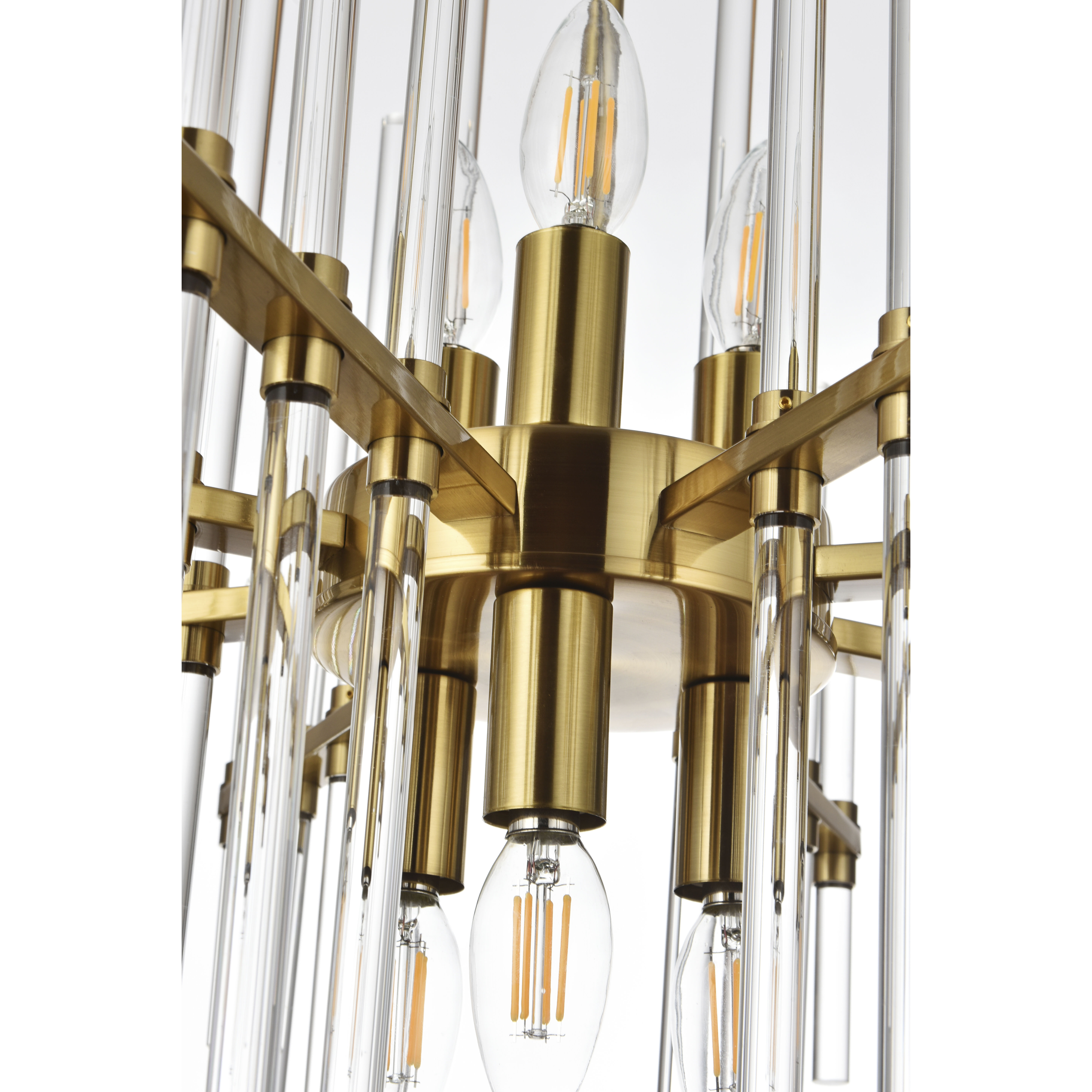 Sienna 6 Light 23 inch Gold Pendant Ceiling Light