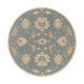 Edda 48 inch Medium Gray Rug, Round
