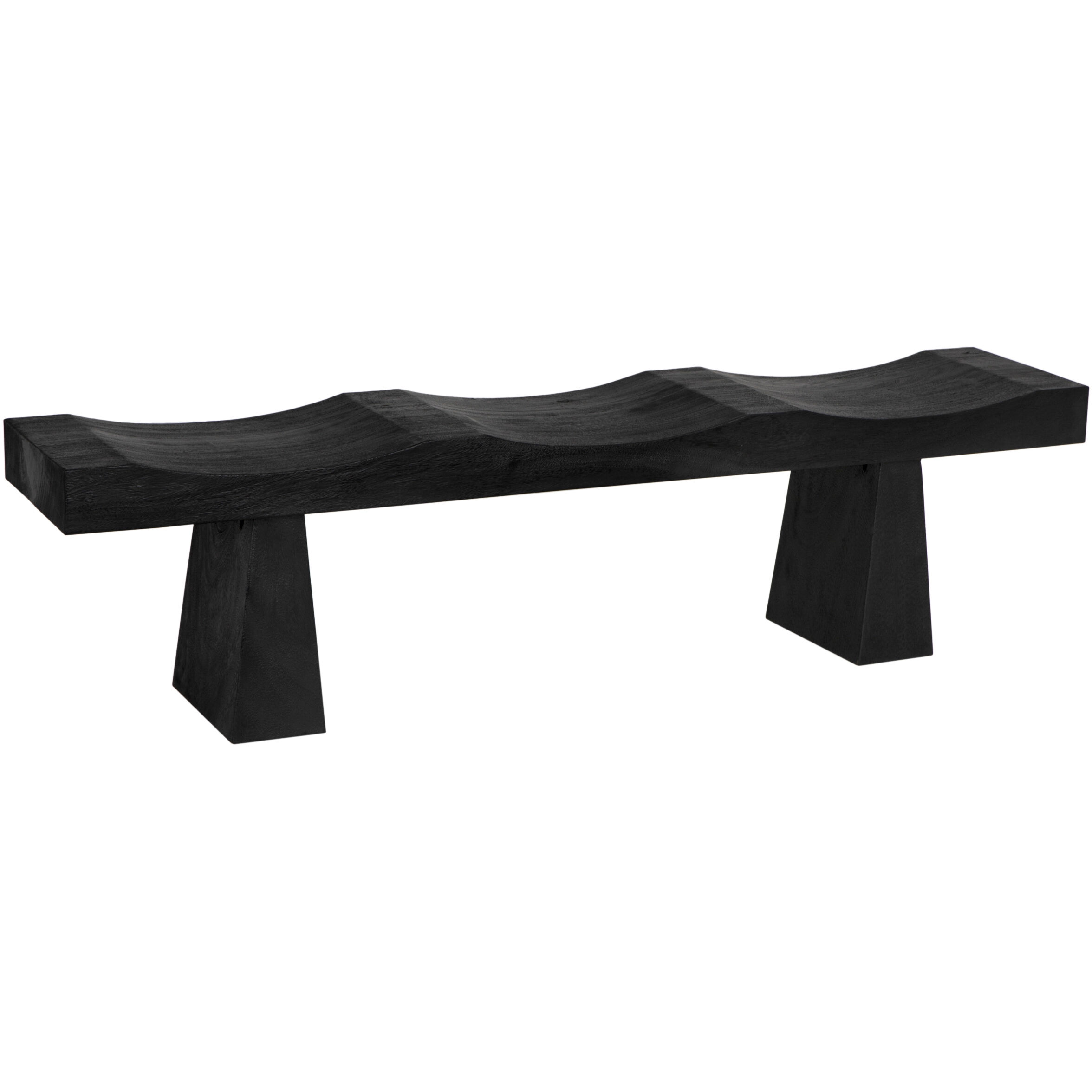 Shibumi Burnt Black Bench