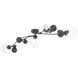 Sprig 5 Light 21 inch Natural Iron Semi-Flush Ceiling Light in Water