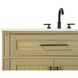 Virginia 42 X 35 inch Honey Brown Bathroom Vanity Cabinet