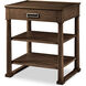 Surrey 28 X 24 inch Brownstone Nightstand, Wooden