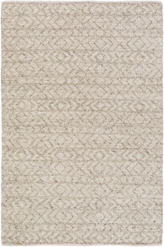 Ingrid 36 X 24 inch White Rug in 2 x 3, Rectangle