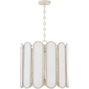 Belleview 4 Light 19.5 inch Washed Oak Pendant Ceiling Light