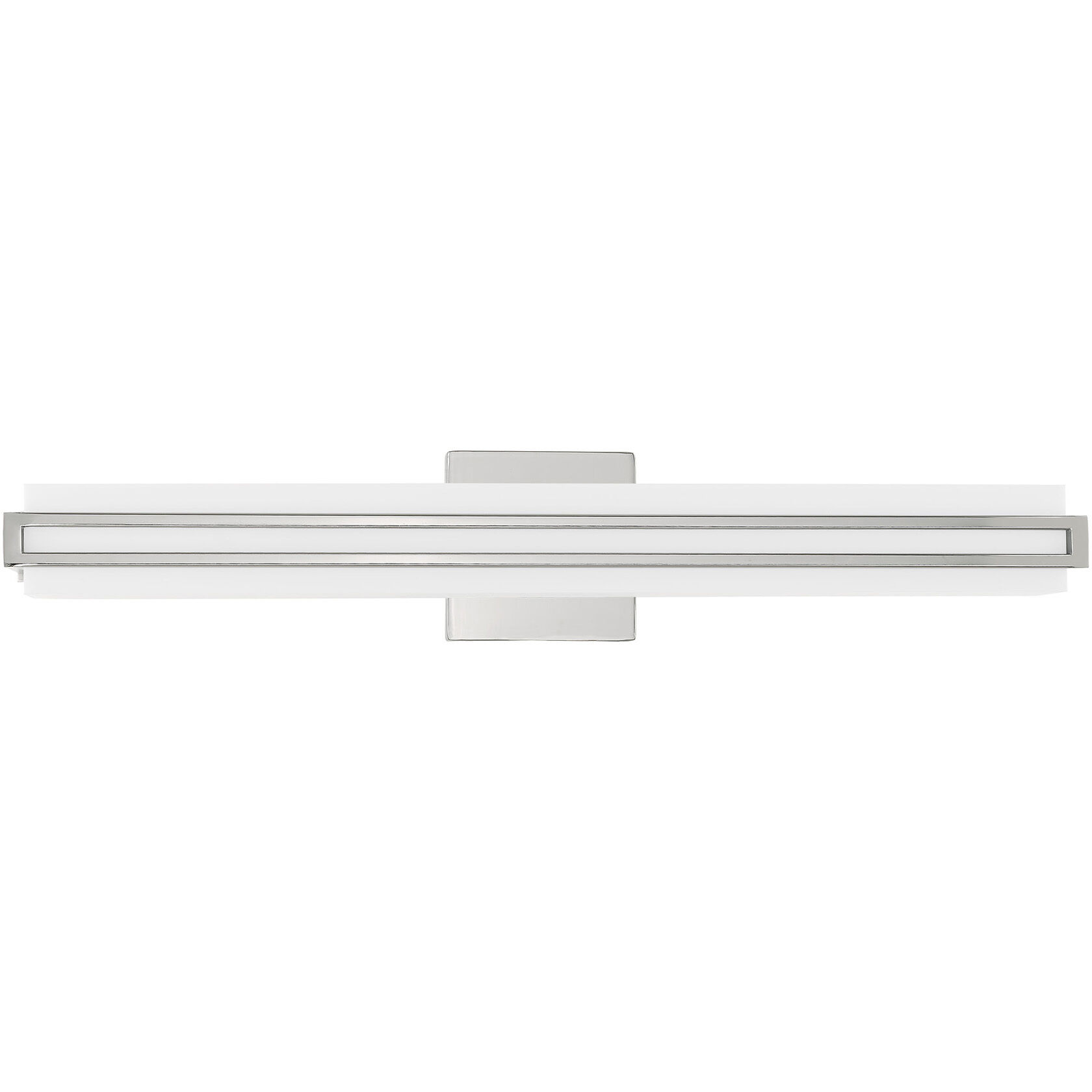 Fulton LED 4 inch Polished Chrome ADA Bath Vanity Wall Light