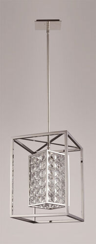 Zeev Lighting Struttura 1 Light 10 inch Stainless Steel Pendant Ceiling Light  P30017/1/SS - Open Box