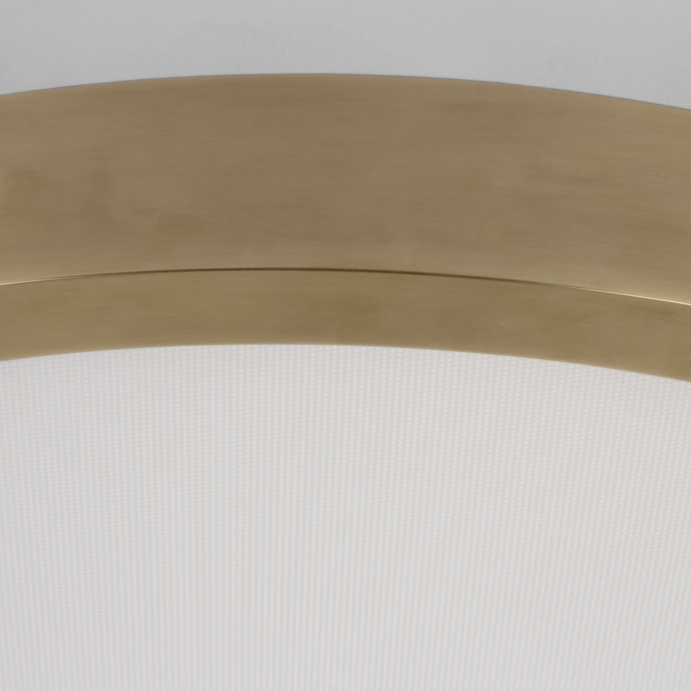 Kelly Wearstler Cerne LED 22 inch Natural Brass Flush Mount Ceiling Light in 120V