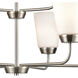 Winslow 9 Light 30 inch Brushed Nickel Chandelier Ceiling Light