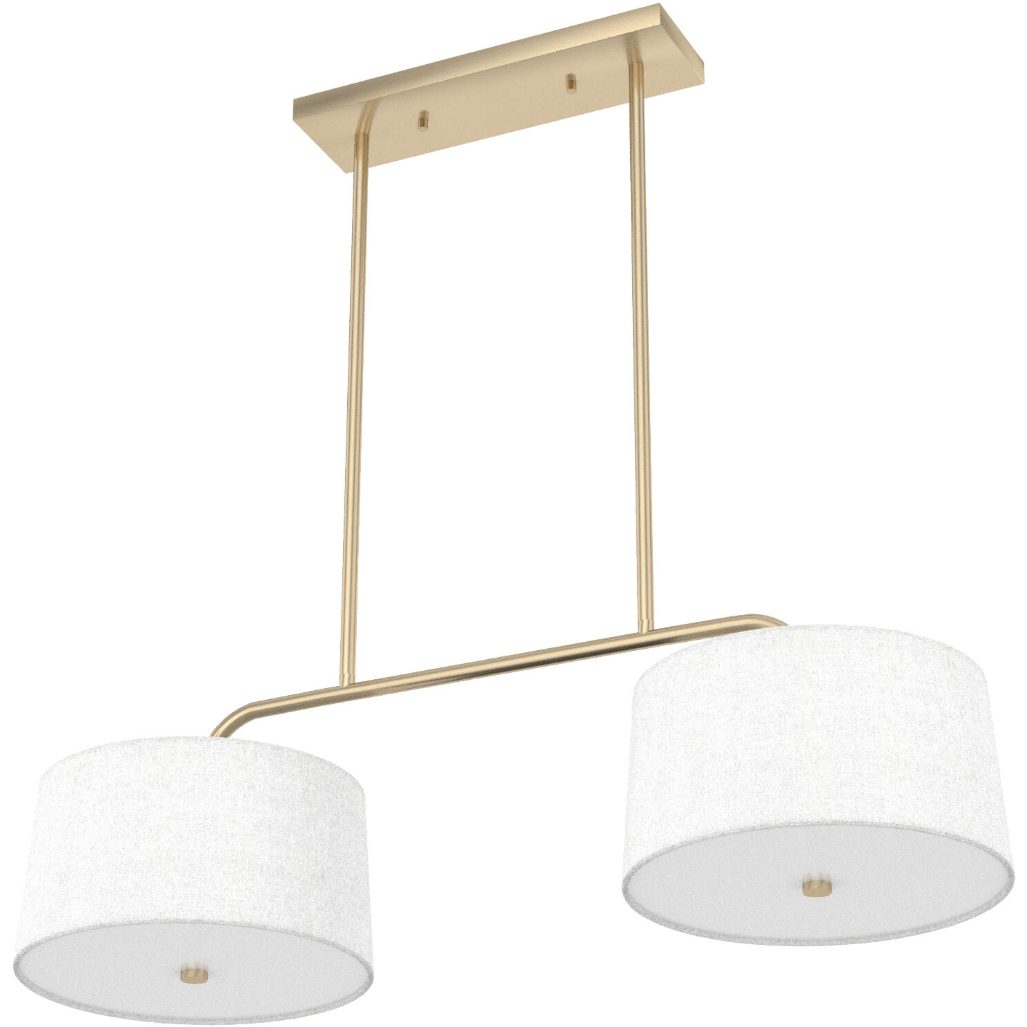 Cottage Hill 4 Light 37 inch Alturas Gold Linear Chandelier Ceiling Light