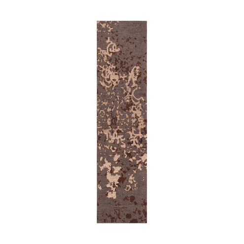 Egypt 96 X 24 inch Medium Gray Indoor Runner, Runner