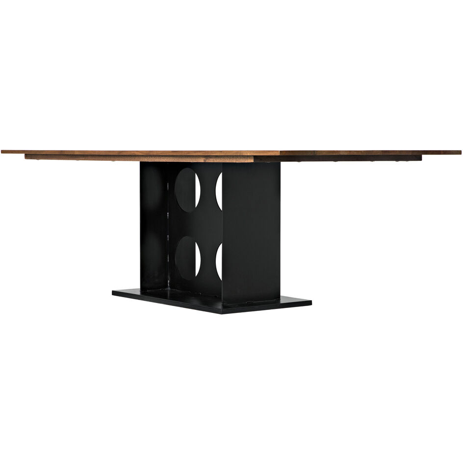 Cameron 95 X 42 inch Matte Black Dining Table