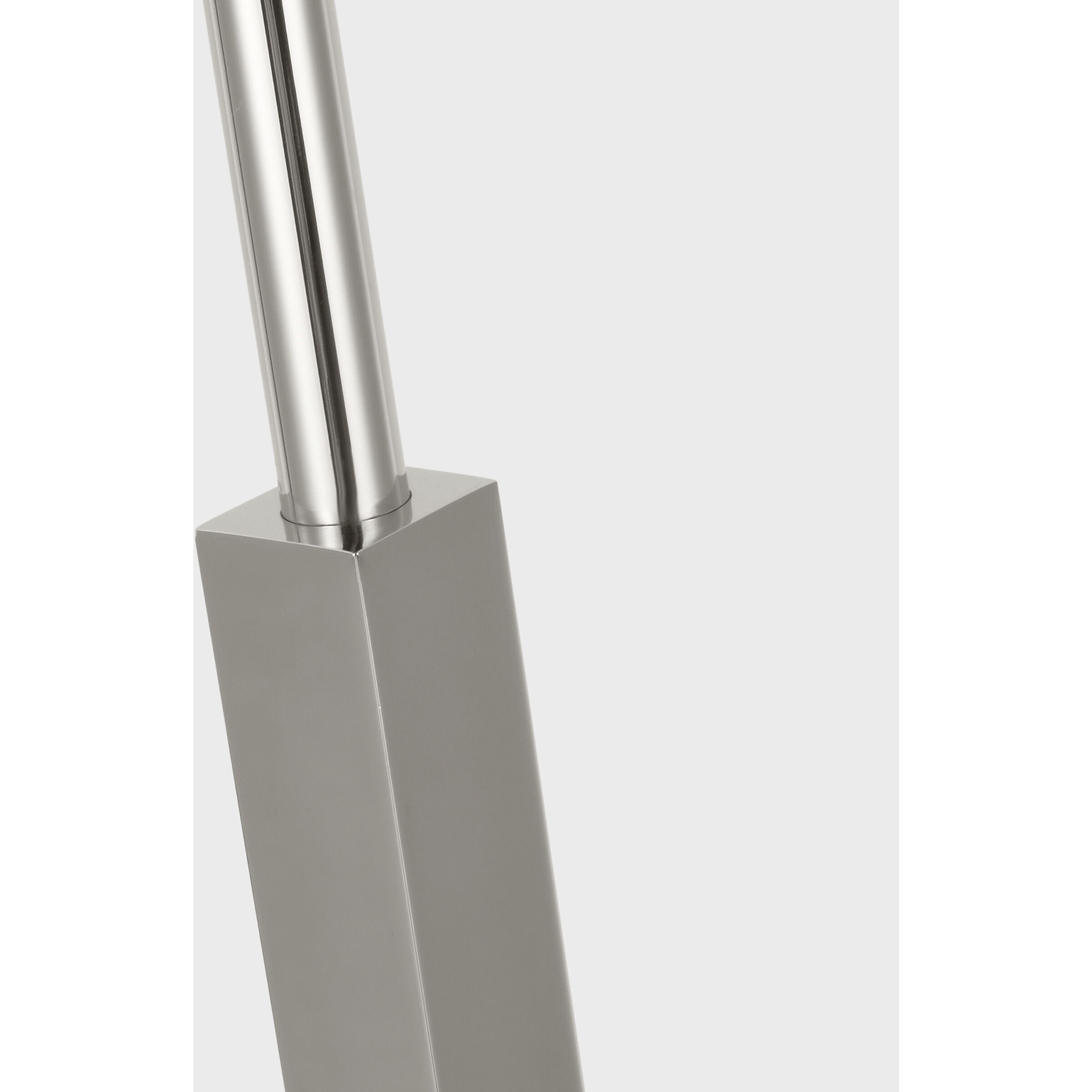 J. Randall Powers Hackney 52.25 inch 2.00 watt Polished Nickel Cordless Floor Lamp Portable Light