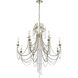 Arcadia 12 Light 32.5 inch Antique Silver Chandelier Ceiling Light