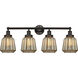 Chatham 4 Light 33.5 inch Oil Rubbed Bronze Bath Vanity Light Wall Light