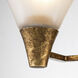 Lemoine 2 Light 16 inch Gold Leaf Bath Bar Wall Light