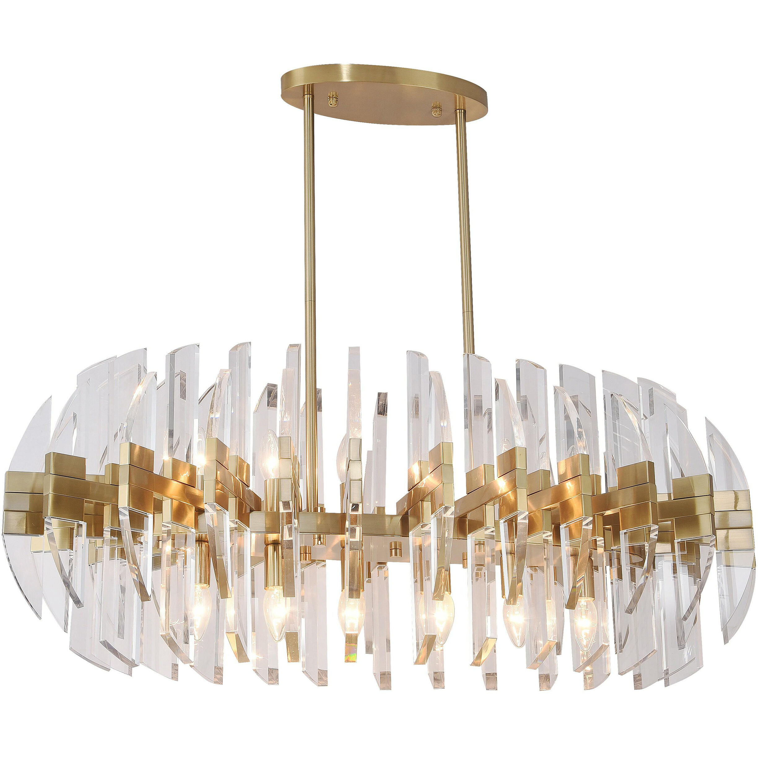 Canada 12 Light 17.70 inch Chandelier