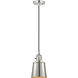 Franklin Restoration Addison LED 5 inch Polished Nickel Mini Pendant Ceiling Light