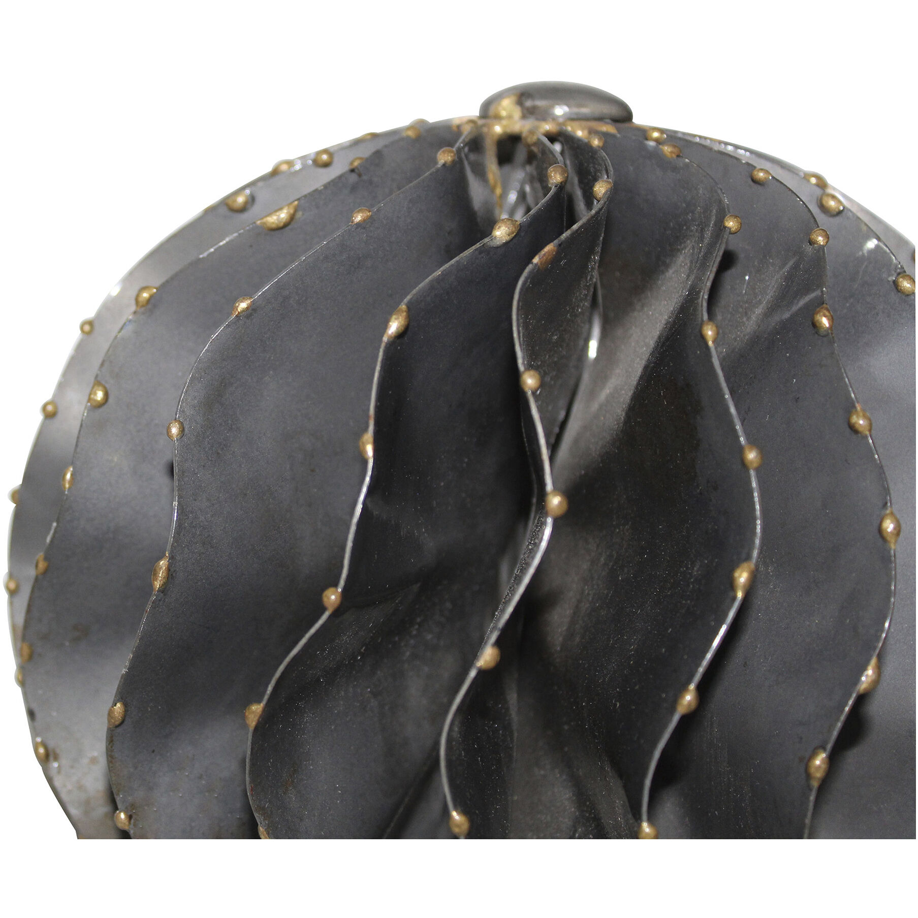 Orb 8 X 7 inch Sculpture in Grey