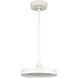 Nancy LED 11.75 inch Matte White Pendant Ceiling Light
