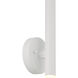 Pipeline 2 Light 1.25 inch Matte White ADA Wall Sconce Wall Light