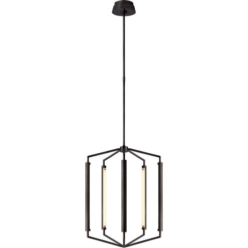 Visual Comfort Signature Collection Kelly Wearstler Appareil LED 20 inch Bronze Lantern Pendant Ceiling Light, Medium KW5703BZ - Open Box