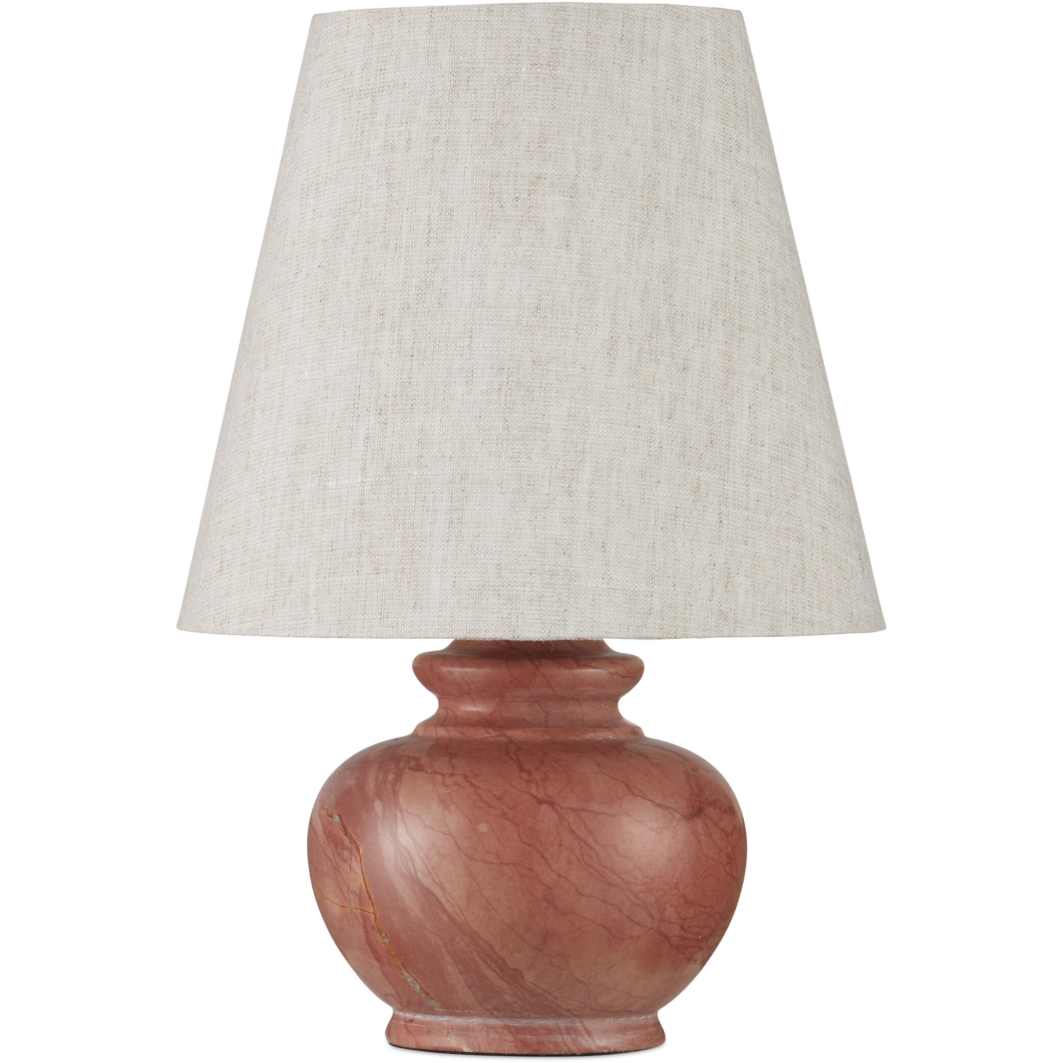 Piccolo 9 inch 25.00 watt Natural Rose Mini Table Lamp Portable Light
