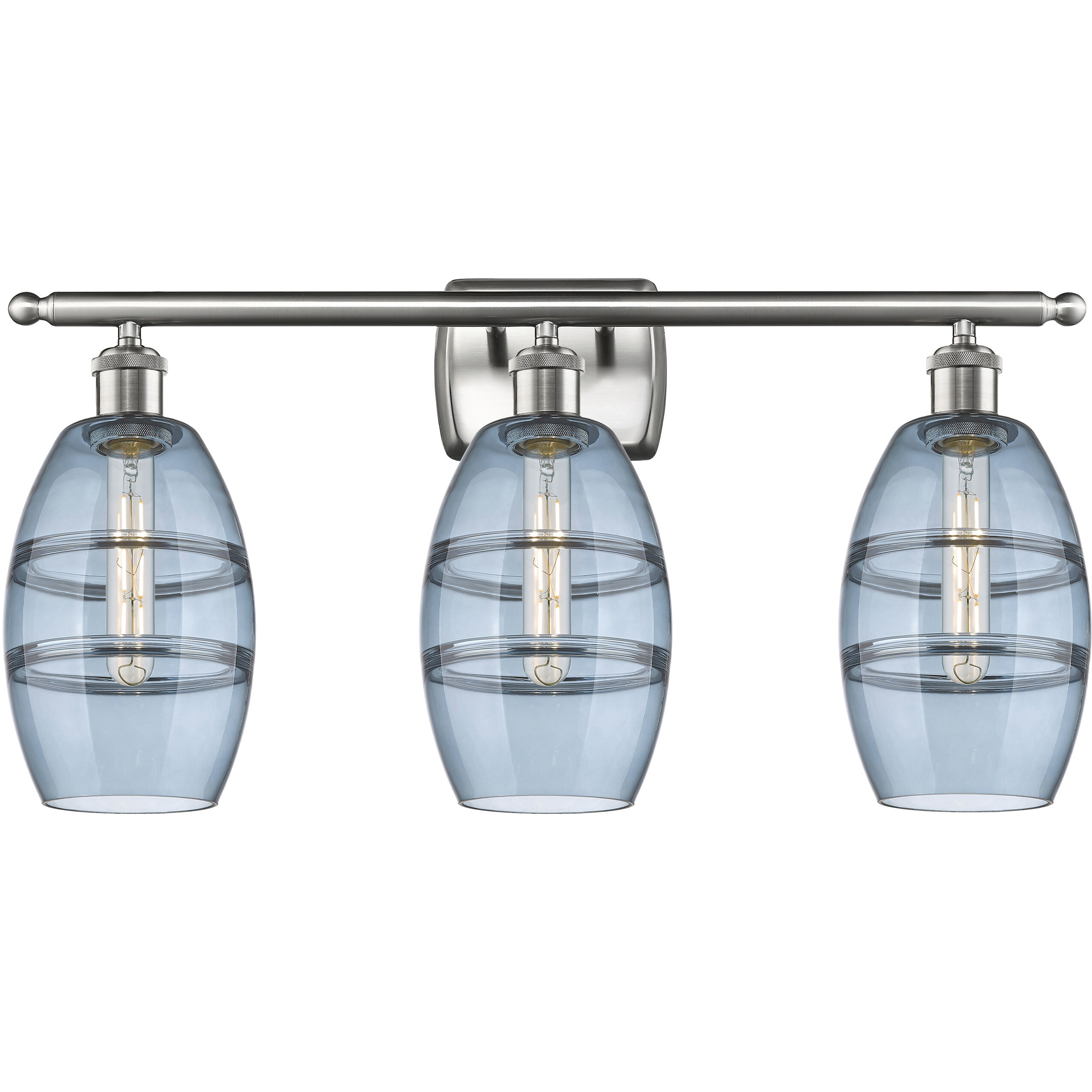 Ballston Vaz 3 Light 25.88 inch Brushed Satin Nickel Bath Vanity Light Wall Light