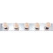Brentwood 5 Light 30 inch Polished Chrome Vanity Light Wall Light