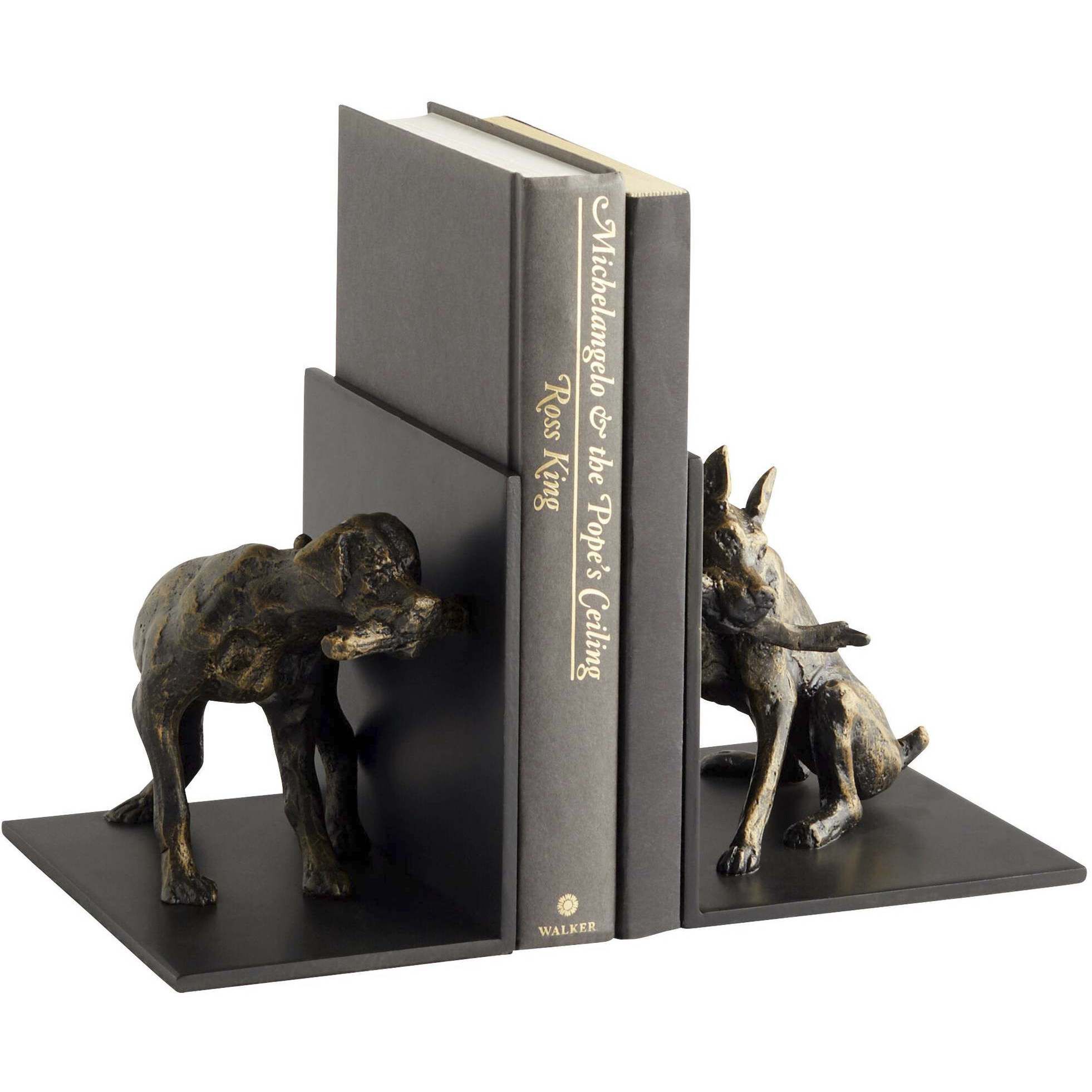 Marathon 6.25 X 5 inch Old World Bookends, Set of 2
