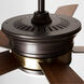 Green Lake 54 inch Antique Bronze with Walnut/Medium Cherry Blades Ceiling Fan, Progress LED