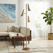 Encinitas 67 inch 9 watt Weathered Brass Floor Lamp Portable Light