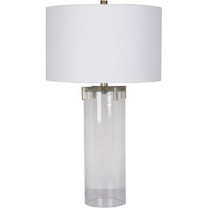 Canada 29 inch 100.00 watt Polished Nickel Table Lamp Portable Light