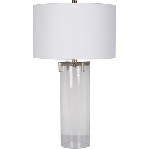 Canada 29 inch 100.00 watt Polished Nickel Table Lamp Portable Light