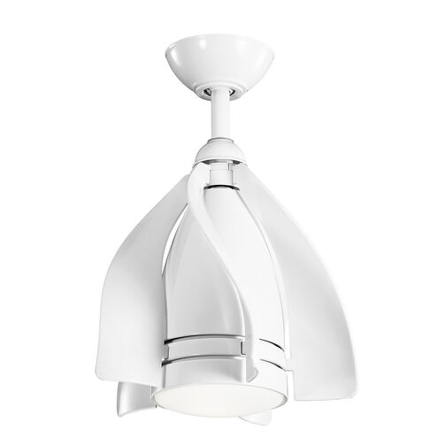 Terna 15 inch White Ceiling Fan