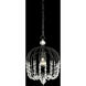 Voliere 1 Light 12.5 inch Matte Black Pendant Ceiling Light