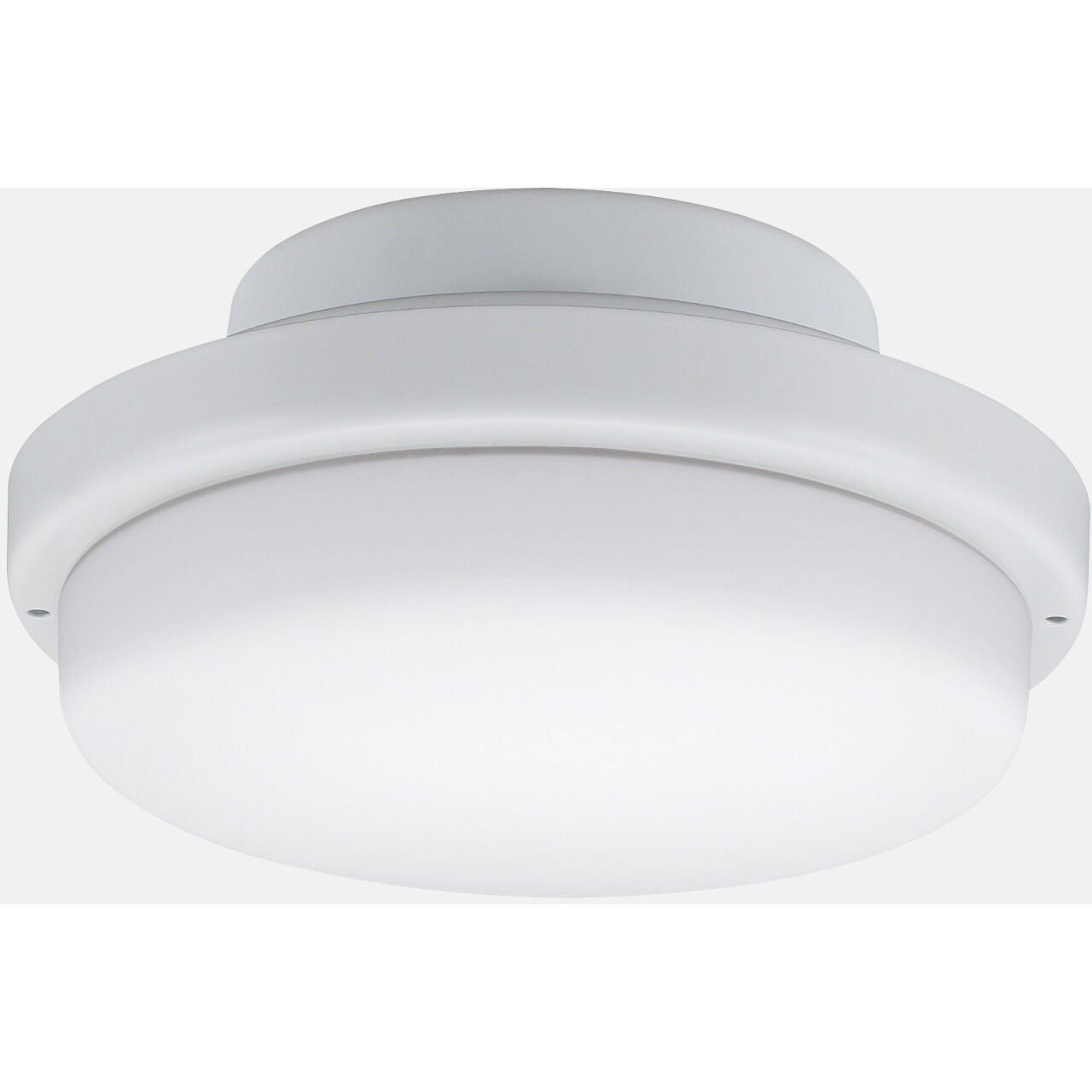 TriAire Custom 1 Light Silver Fan Light