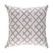 Ethiopia 18 X 18 inch Light Gray Pillow Kit, Square