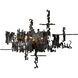 Art + Alchemy Brutus 2 Light 24.3 inch Vintage Platinum Wall Sconce Wall Light