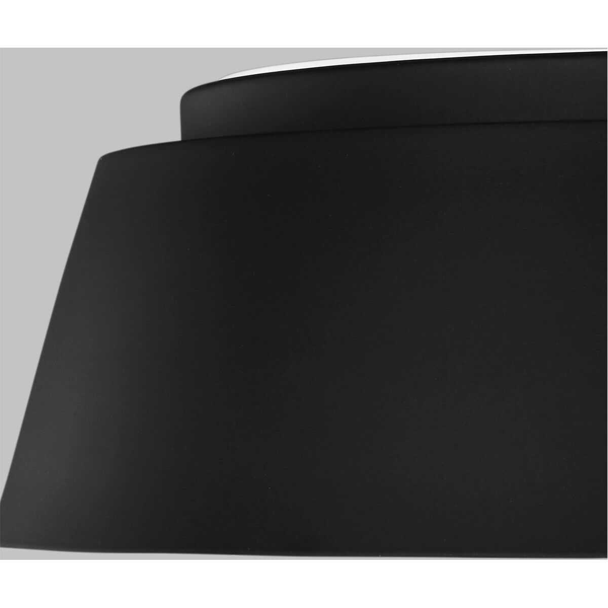 ED Ellen DeGeneres Asher 4 Light 19 inch Midnight Black Flush Mount Ceiling Light