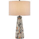 Oldwalls 30 inch 150.00 watt Charcoal Gray/Matte Black/Brown Table Lamp Portable Light