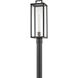 Catalina 1 Light 24 inch Black with Burnished Bronze Outdoor Post Mount