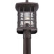 Stonington 1 Light 17 inch Palladian Bronze Post Lantern