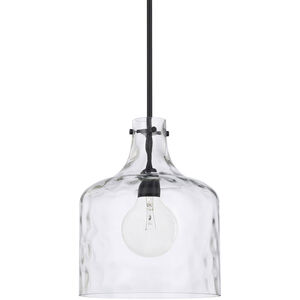 Elijah 1 Light 11.75 inch Pendant
