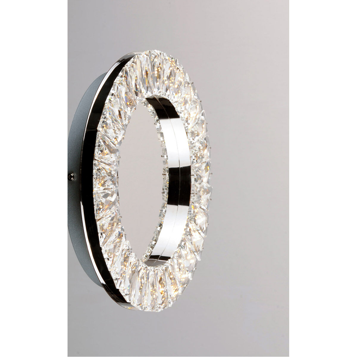 Charm LED 12 inch Polished Chrome ADA Wall Sconce Wall Light