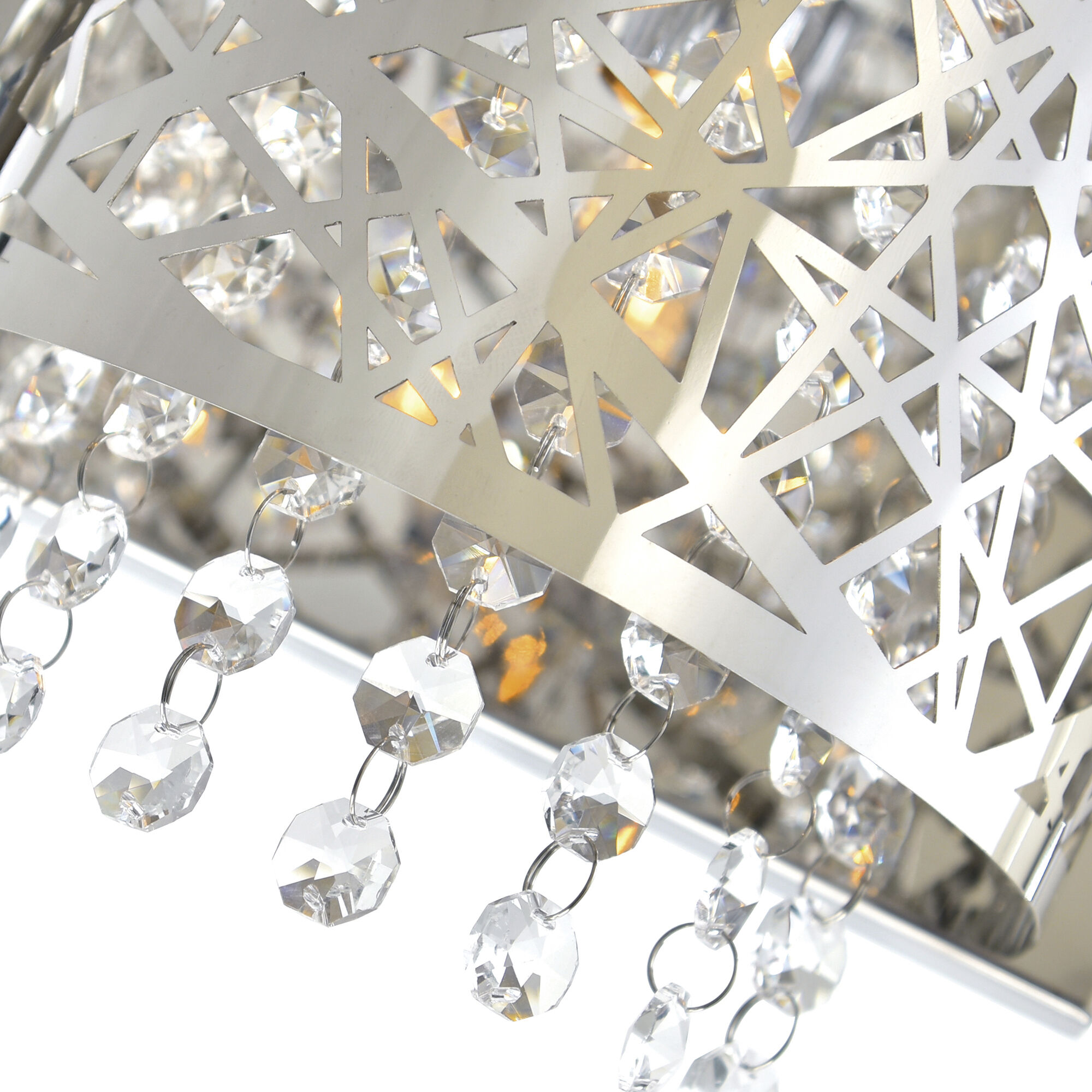 Eternity 1 Light 7 inch Chrome Bathroom Sconce Wall Light