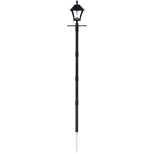 Baytown LED 77 inch Black Lamp Post Set