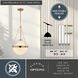 Lincoln 1 Light 12.75 inch Muted Brass Pendant Ceiling Light