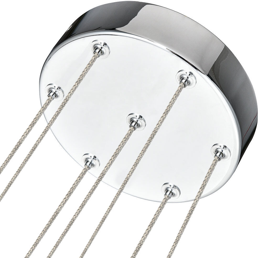 Artisan Collection/VENEZIA Series 7 Light 9 inch Polished Chrome Pendant/Chandelier Ceiling Light