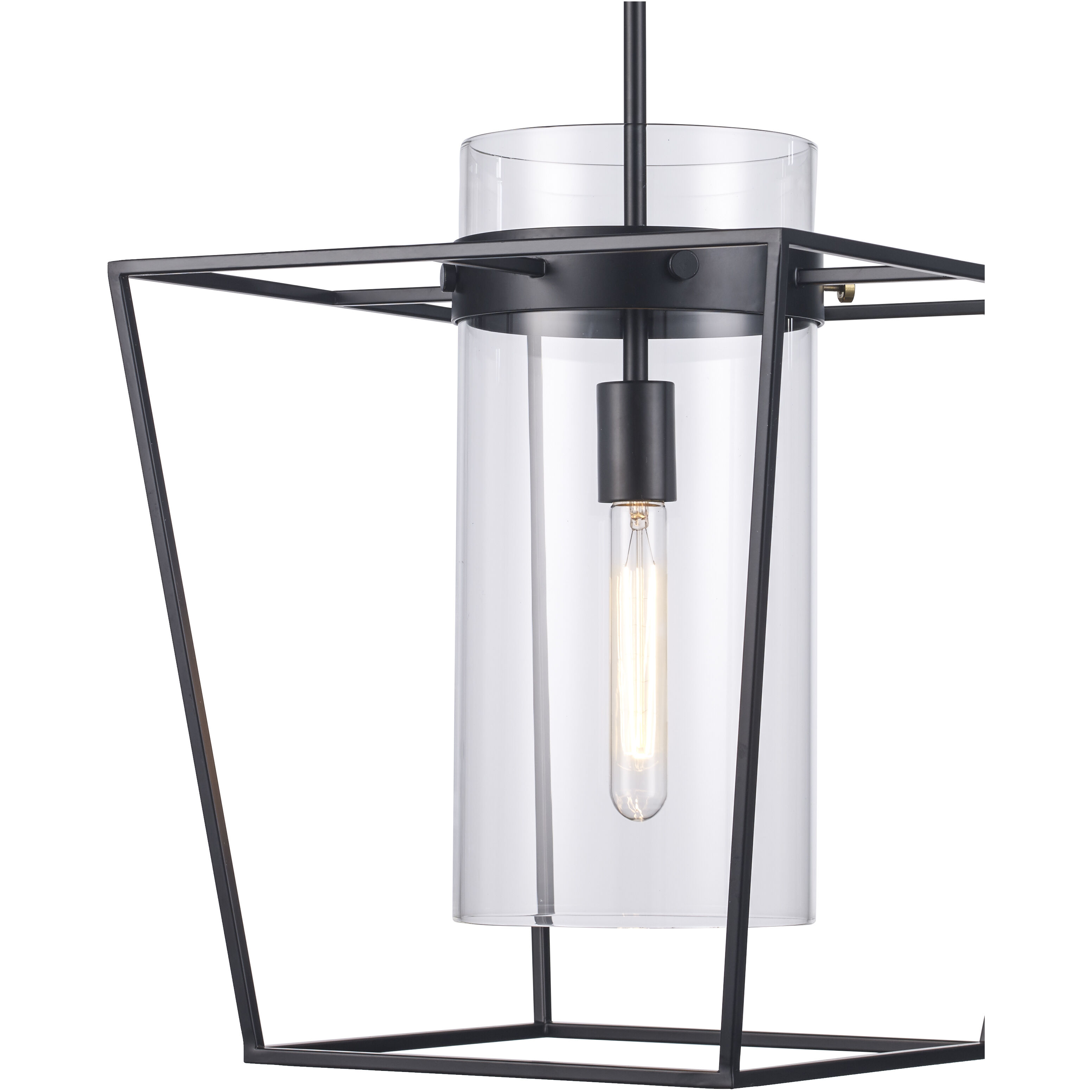 Nova 1 Light 15 inch Black Pendant Ceiling Light